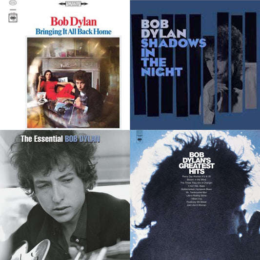 Bringing It All Back Home & Shadows In The Night (LP/CD/180G) & Essential Bob Dylan & Greatest Hits (150G/Dl Card)