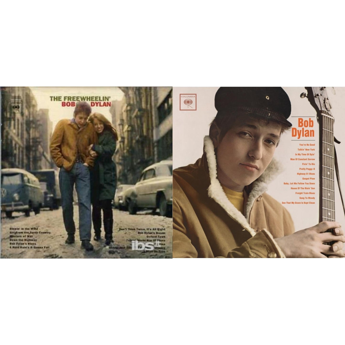 This is a 2 CD SKU bundle.
1.This CD is brand new.Format: CDMusic Style: FolkThis item's title is: Freewheelin Bob DylanArtist: Bob DylanLabel: LEGACYBarcode: 827969239629Release Date: 6/1/2004
2.This CD is brand new.