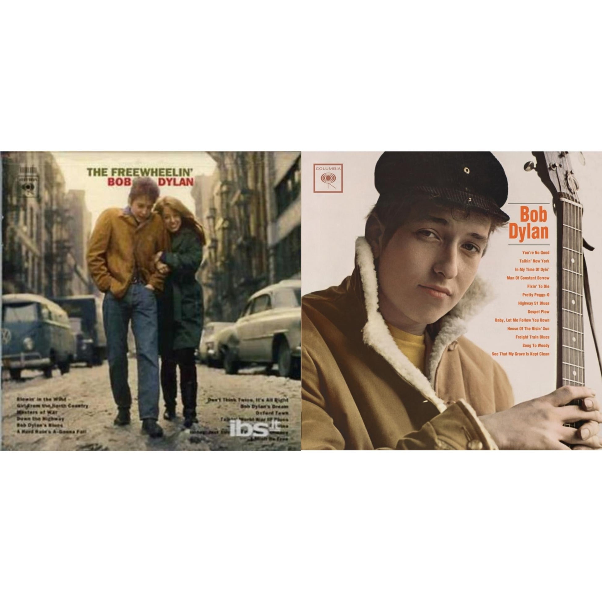 This is a 2 CD SKU bundle.
1.This CD is brand new.Format: CDMusic Style: FolkThis item's title is: Freewheelin Bob DylanArtist: Bob DylanLabel: LEGACYBarcode: 827969239629Release Date: 6/1/2004
2.This CD is brand new.
