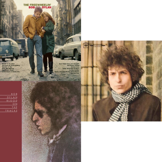 Blood On The Tracks (150G/Dl Insert) & Blonde On Blonde & Freewheelin Bob Dylan (140G/Dl Code)