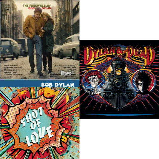 Freewheelin Bob Dylan & Shot Of Love & Dylan & The Dead