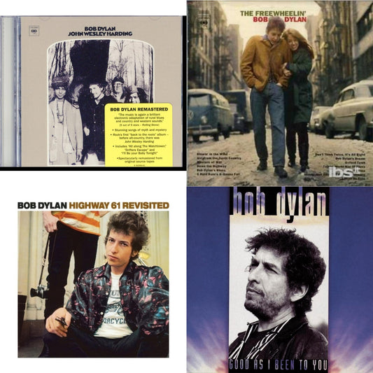 John Wesley Harding & Freewheelin Bob Dylan & Highway 61 Revisited & Good As I Been To You