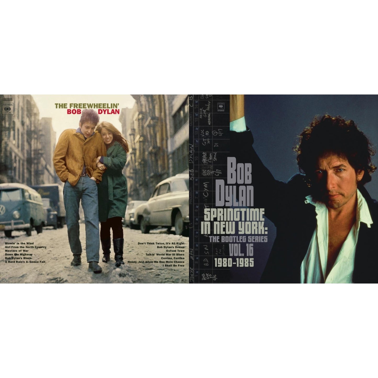 Springtime In New York: The Bootleg Series Vol. 16 (1980-1985) (2LP) & Freewheelin Bob Dylan (140G/Dl Code)