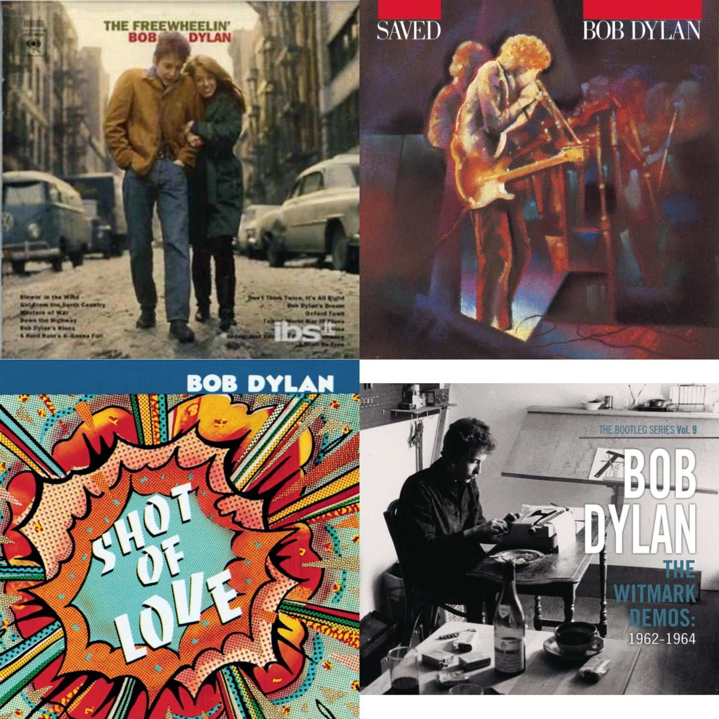 Freewheelin Bob Dylan & Saved & Shot Of Love & Witmark Demos: 1962-1964 (Bootleg Series Vol 9)