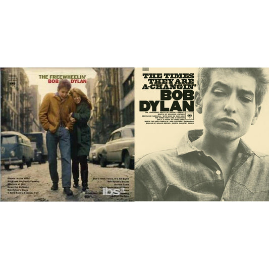 Freewheelin Bob Dylan & Times They Are A-Changin