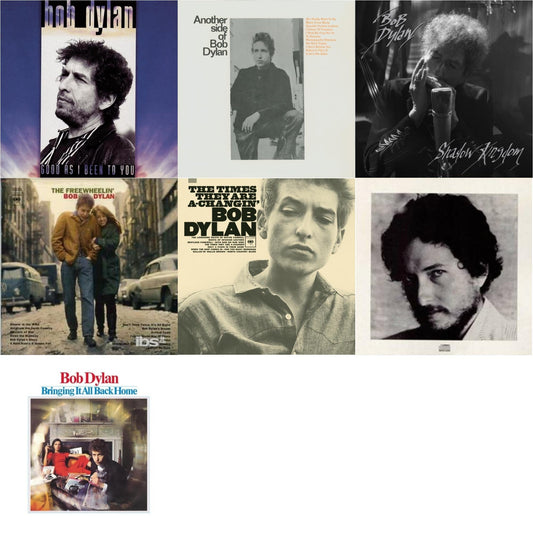 Shadow Kingdom & Freewheelin Bob Dylan & Bringing It All Back Home & Times They Are A-Changin & New Morning & Good As I Been To You & Another Side Of Bob Dylan