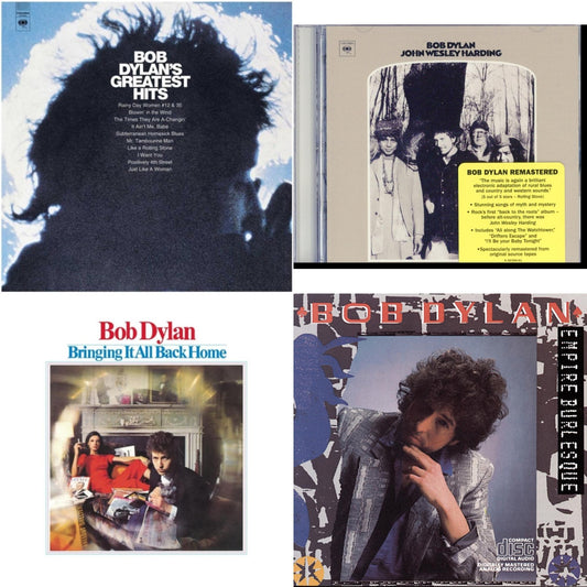 Greatest Hits Vol.1 & John Wesley Harding & Bringing It All Back Home & Empire Burlesque