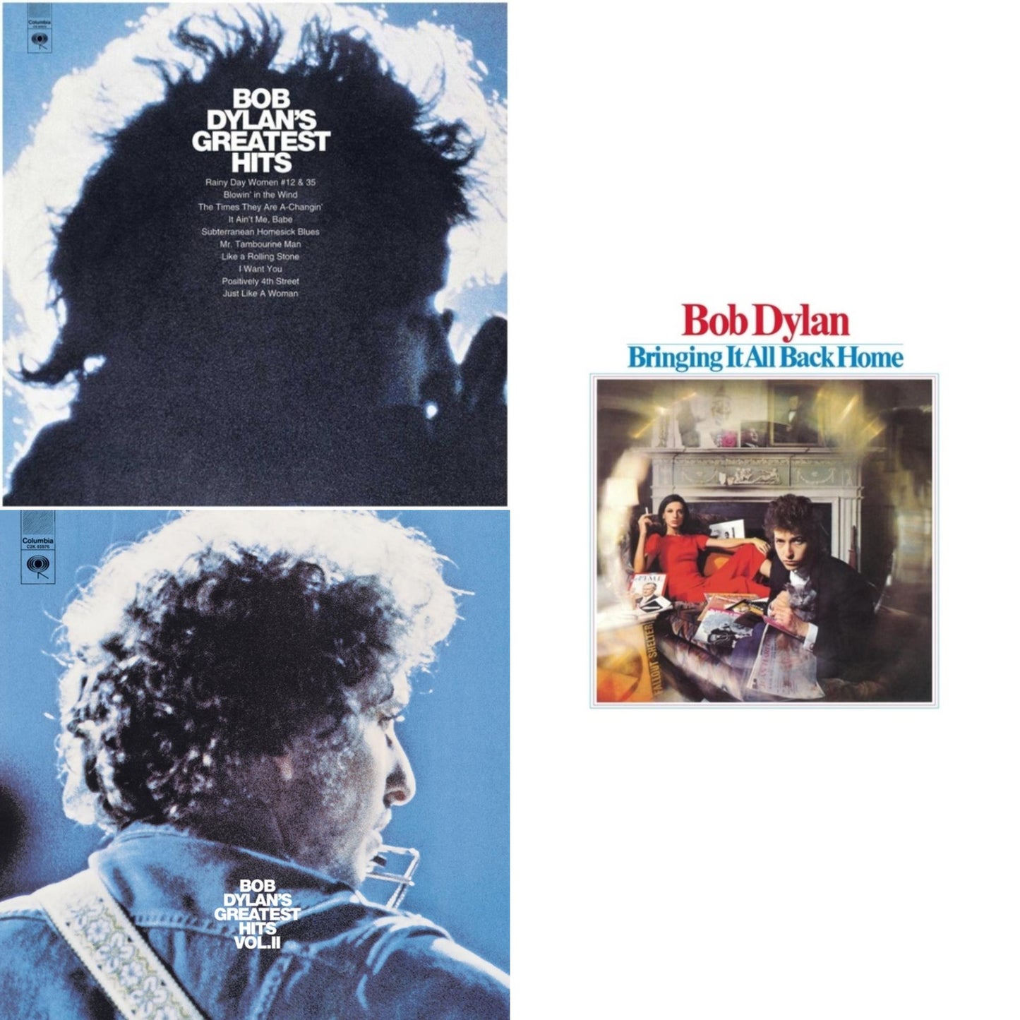 Greatest Hits Vol.1 & Greatest Hits Vol.2 & Bringing It All Back Home