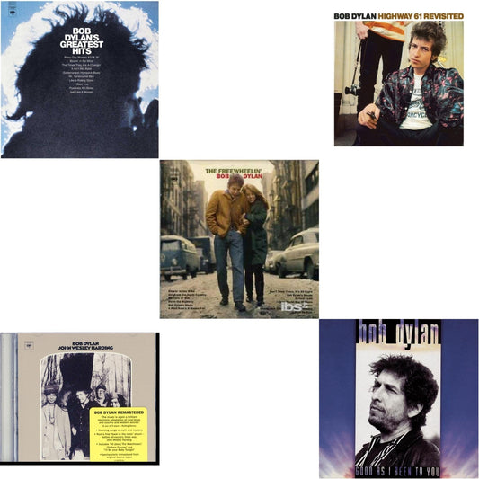 Greatest Hits Vol.1 & John Wesley Harding & Freewheelin Bob Dylan & Highway 61 Revisited & Good As I Been To You