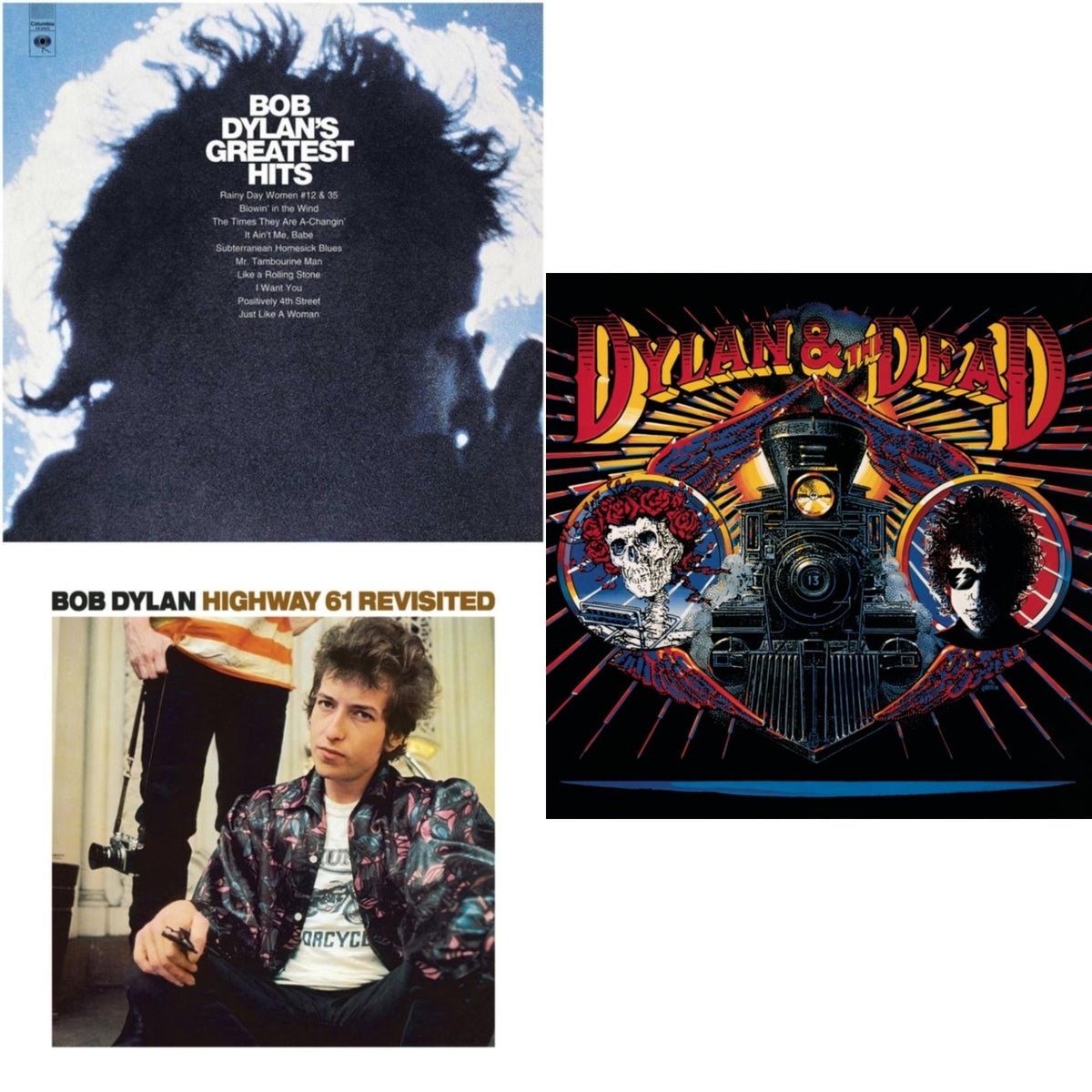 Greatest Hits Vol.1 & Highway 61 Revisited & Dylan & The Dead