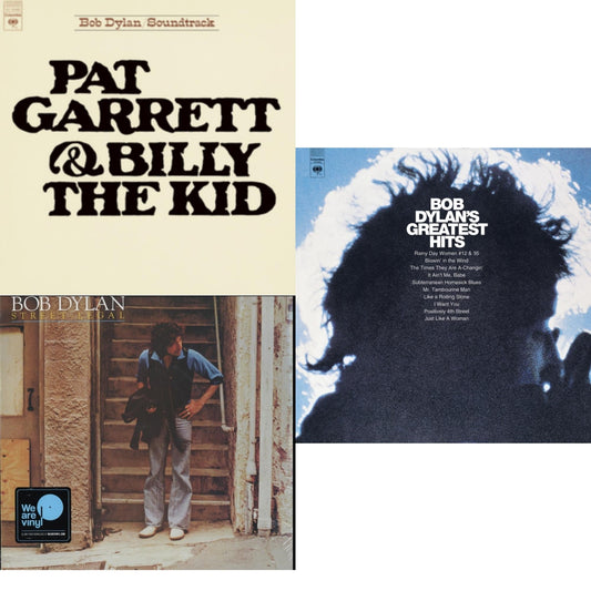 Pat Garrett & Billy The Kid (150G LP Vinyl/Dl) & Street-Legal (150G LP Vinyl/Dl) & Greatest Hits (150G/Dl Card)