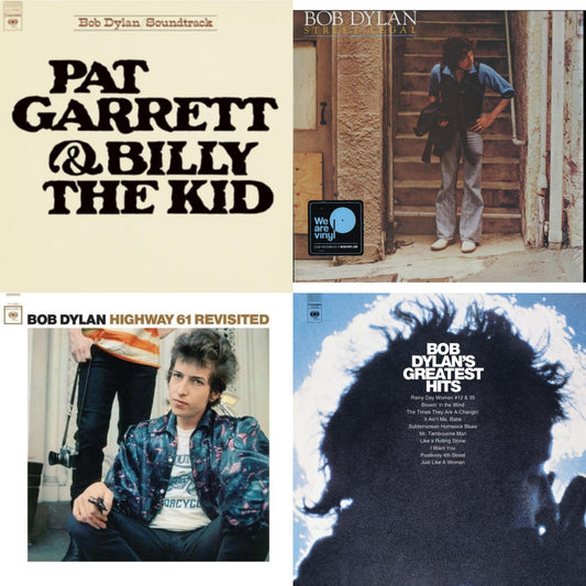 Pat Garrett & Billy The Kid (150G LP Vinyl/Dl) & Street-Legal (150G LP Vinyl/Dl) & Highway 61 Revisited & Greatest Hits (150G/Dl Card)