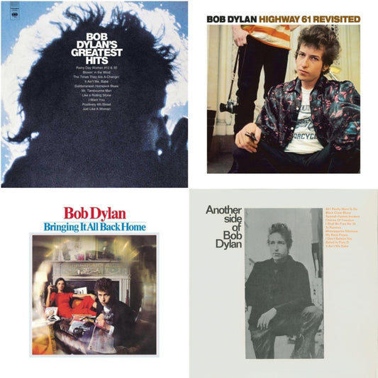 Greatest Hits Vol.1 & Highway 61 Revisited & Bringing It All Back Home & Another Side Of Bob Dylan