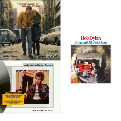 Freewheelin Bob Dylan & Highway 61 Revisited & Bringing It All Back Home