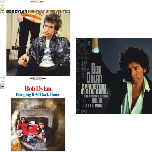 Springtime In New York: The Bootleg Series Vol. 16 (1980-1985) (2LP) & Bringing It All Back Home & Highway 61 Revisited