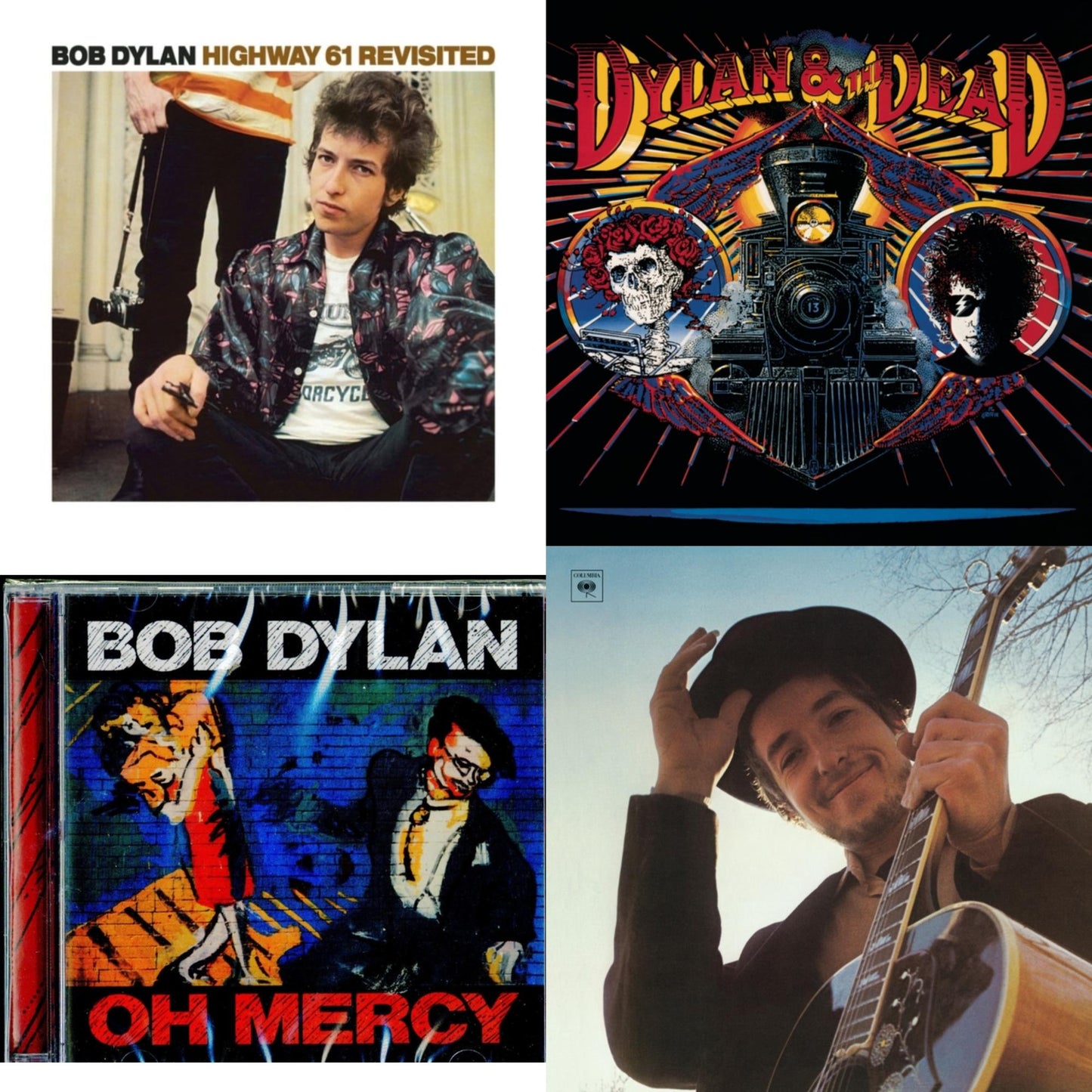 Oh Mercy & Nashville Skyline & Highway 61 Revisited & Dylan & The Dead