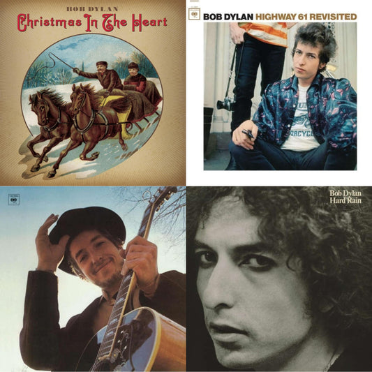 Christmas In The Heart & Highway 61 Revisited & Nashville Skyline & Hard Rain (150G/Dl Card)