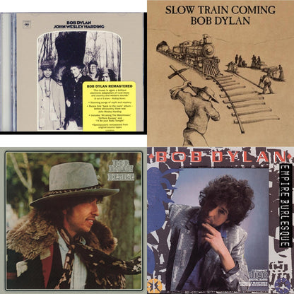Desire & John Wesley Harding & Slow Train Coming & Empire Burlesque