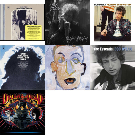 Greatest Hits Vol.1 & Shadow Kingdom & John Wesley Harding & Highway 61 Revisited & Self Portrait & Dylan & The Dead & Essential Bob Dylan