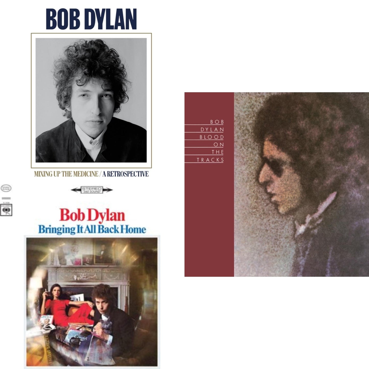 Blood On The Tracks (150G/Dl Insert) & Bringing It All Back Home & Mixing Up The Medicine