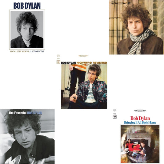 Bringing It All Back Home & Highway 61 Revisited & Blonde On Blonde & Mixing Up The Medicine & Essential Bob Dylan