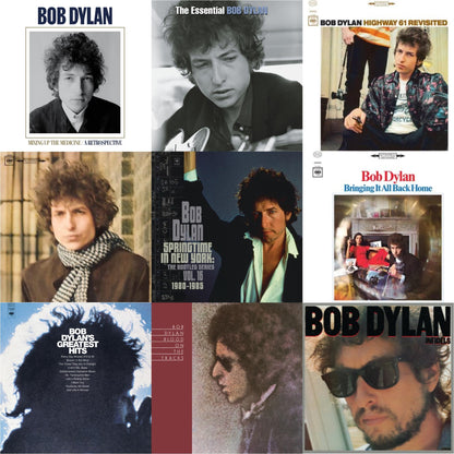 Bob Dylan - Infidels (150G/Dl Insert) & Blood On The Tracks (150G/Dl Insert) & Springtime In New York: The Bootleg Series Vol. 16 (1980-1985) (2LP) & Bringing It All Back Home & Highway 61 Revisited & Blonde On Blonde & Mixing Up The Medicine &