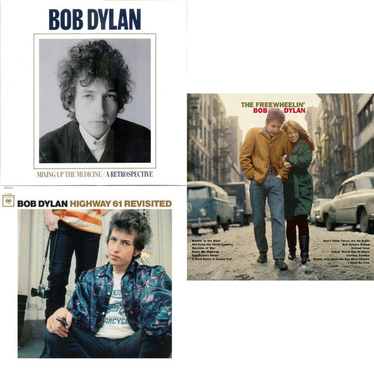 Mixing Up The Medicine & Highway 61 Revisited & Freewheelin Bob Dylan (140G/Dl Code)