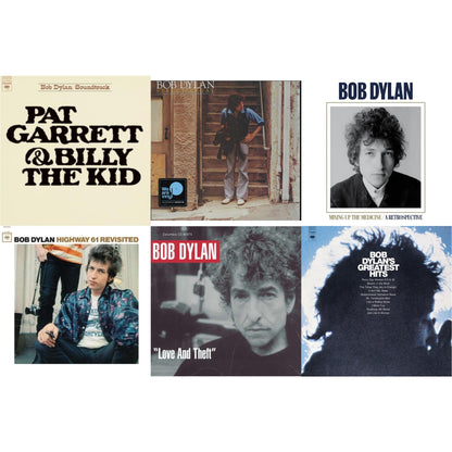 Pat Garrett & Billy The Kid (150G LP Vinyl/Dl) & Street-Legal (150G LP Vinyl/Dl) & Mixing Up The Medicine & Highway 61 Revisited & Love And Theft (2LP/150G/Dl Card) & Greatest Hits (150G/Dl Card)