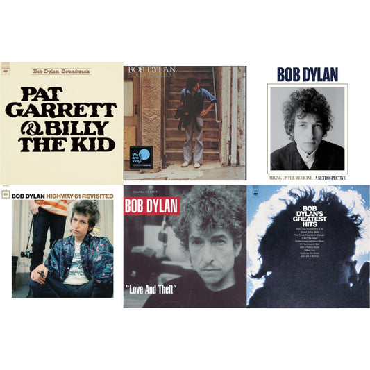 Pat Garrett & Billy The Kid (150G LP Vinyl/Dl) & Street-Legal (150G LP Vinyl/Dl) & Mixing Up The Medicine & Highway 61 Revisited & Love And Theft (2LP/150G/Dl Card) & Greatest Hits (150G/Dl Card)