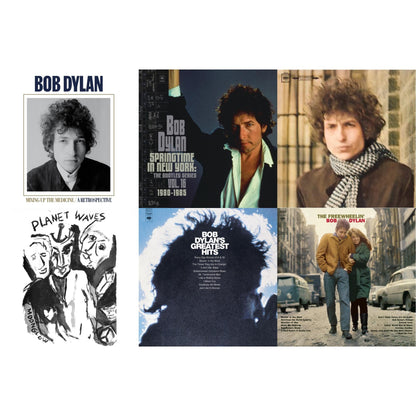 Planet Waves (150G LP Vinyl/Dl) & Springtime In New York: The Bootleg Series Vol. 16 (1980-1985) (2LP) & Blonde On Blonde & Mixing Up The Medicine & Freewheelin Bob Dylan (140G/Dl Code) & Greatest Hits (150G/Dl Card)