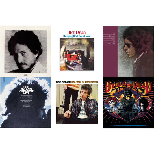 Greatest Hits Vol.1 & Blood On The Tracks & Highway 61 Revisited & Bringing It All Back Home & New Morning & Dylan & The Dead