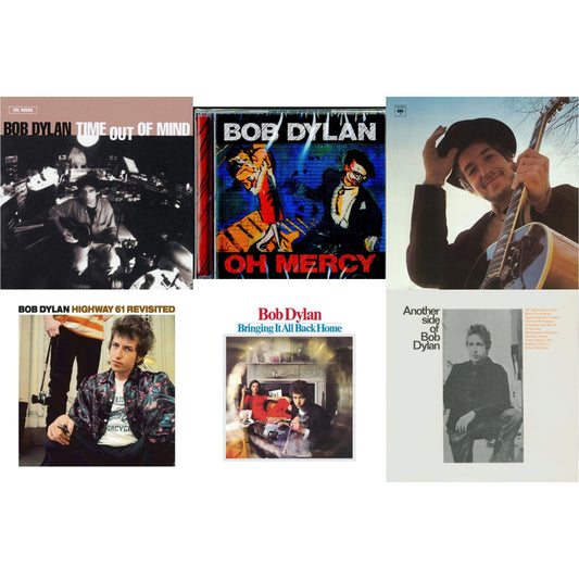 Time Out Of Mind & Oh Mercy & Nashville Skyline & Highway 61 Revisited & Bringing It All Back Home & Another Side Of Bob Dylan