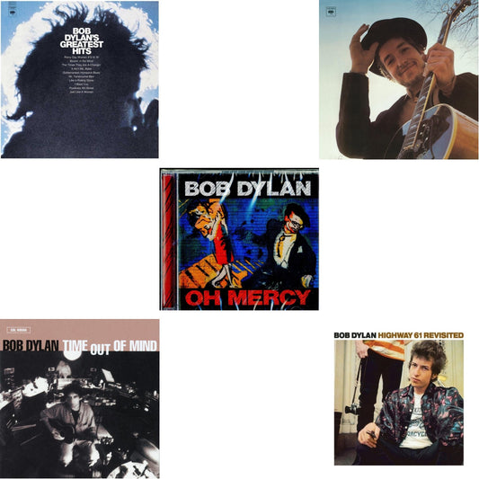 Greatest Hits Vol.1 & Time Out Of Mind & Oh Mercy & Nashville Skyline & Highway 61 Revisited