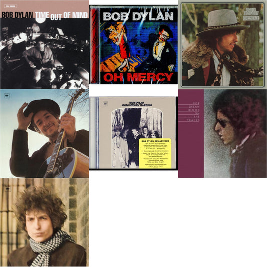 Time Out Of Mind & Oh Mercy & Desire & Nashville Skyline & John Wesley Harding & Blood On The Tracks & Blonde On Blonde