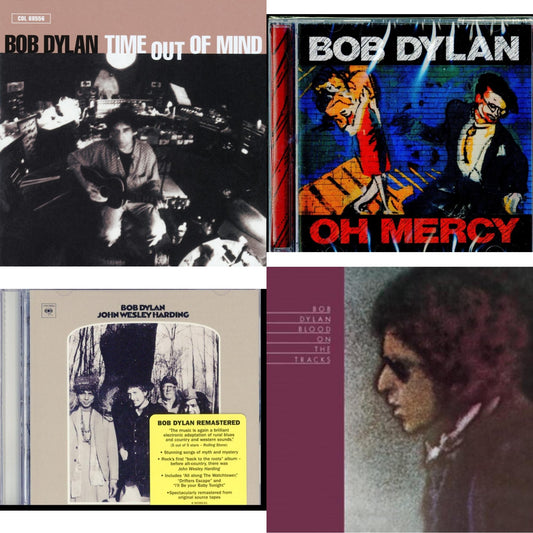 Time Out Of Mind & Oh Mercy & John Wesley Harding & Blood On The Tracks