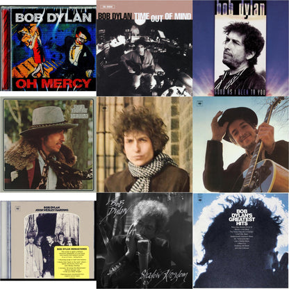 Greatest Hits Vol.1 & Time Out Of Mind & Shadow Kingdom & Oh Mercy & Desire & Nashville Skyline & John Wesley Harding & Blonde On Blonde & Good As I Been To You