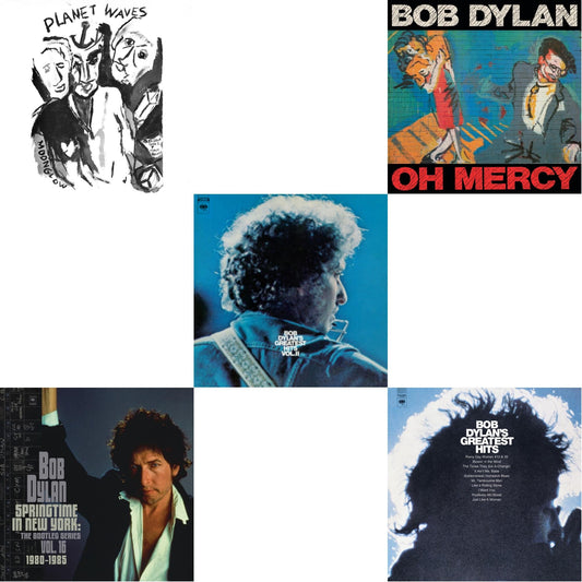 Planet Waves (150G LP Vinyl/Dl) & Springtime In New York: The Bootleg Series Vol. 16 (1980-1985) (2LP) & Greatest Hits Vol. Ii (2LP) & Oh Mercy & Greatest Hits (150G/Dl Card)