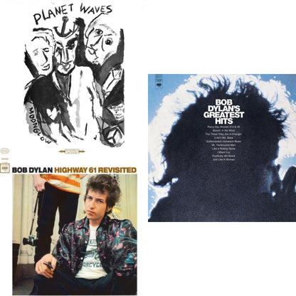 Planet Waves (150G LP Vinyl/Dl) & Highway 61 Revisited & Greatest Hits (150G/Dl Card)