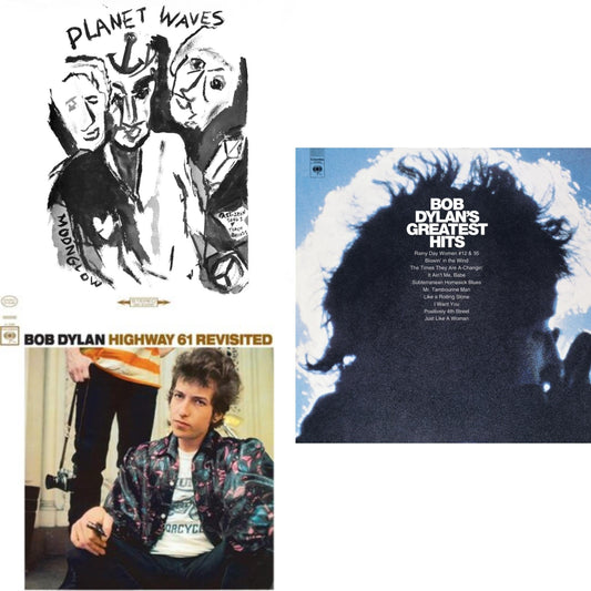 Planet Waves (150G LP Vinyl/Dl) & Highway 61 Revisited & Greatest Hits (150G/Dl Card)