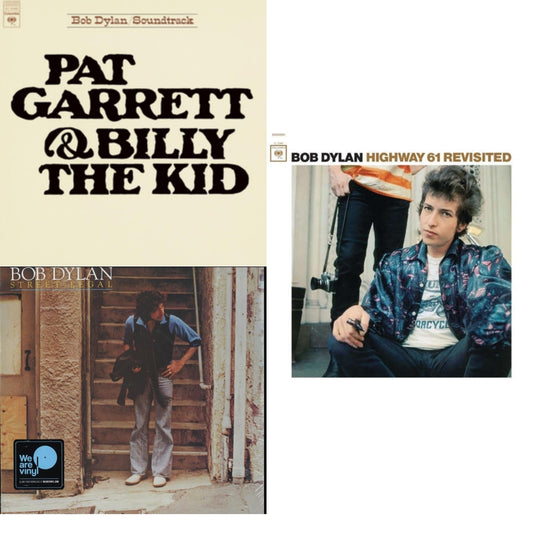Pat Garrett & Billy The Kid (150G LP Vinyl/Dl) & Street-Legal (150G LP Vinyl/Dl) & Highway 61 Revisited