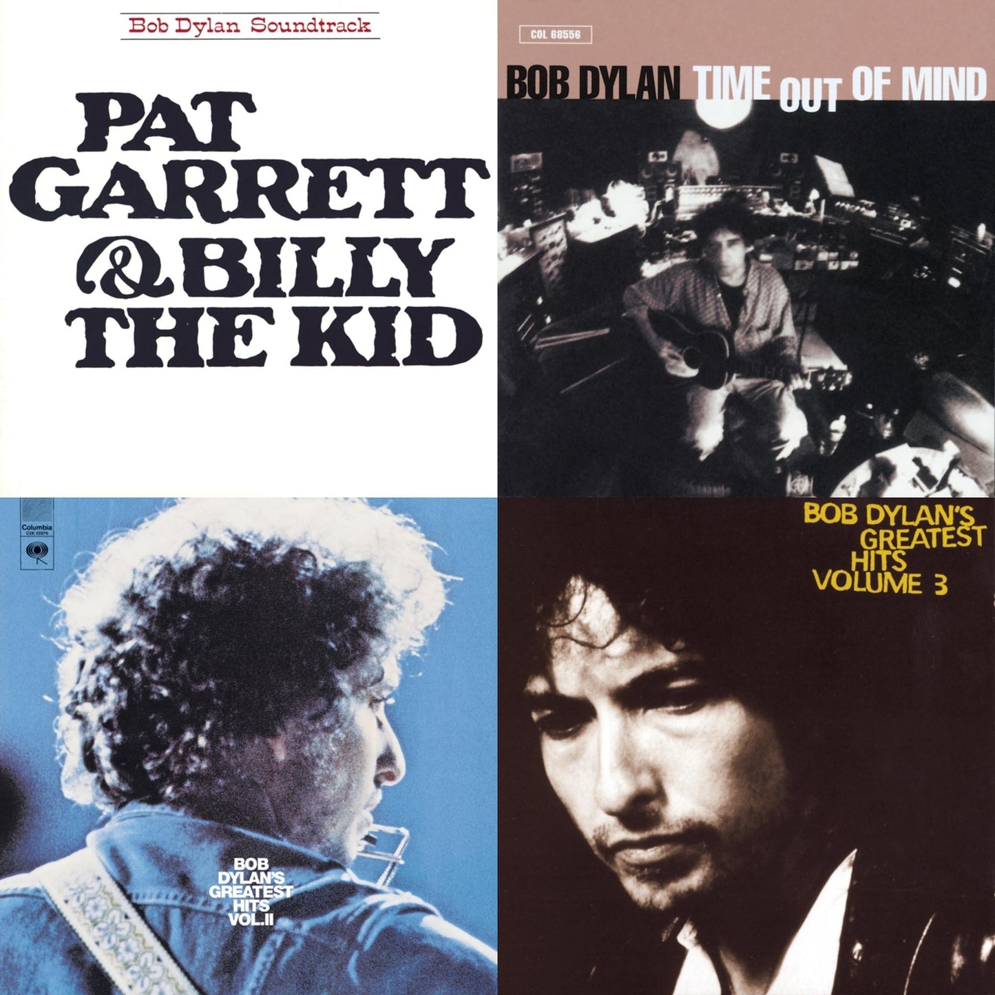 Greatest Hits Vol.2 & Time Out Of Mind & Pat Garrett & Billy The Kid & Greatest Hits Vol.3