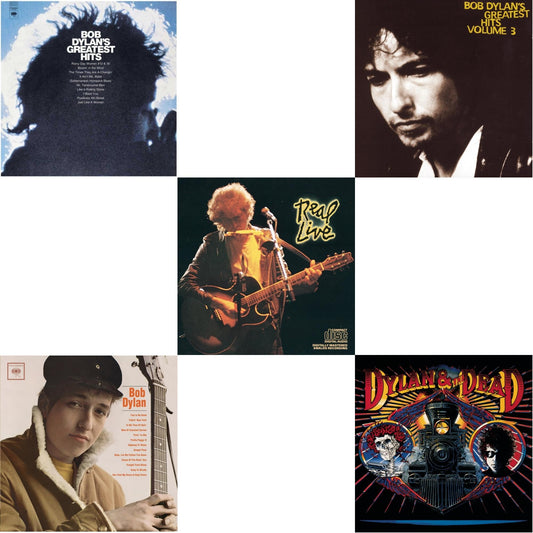 Greatest Hits Vol.1 & Bob Dylan & Real Live & Greatest Hits Vol.3 & Dylan & The Dead