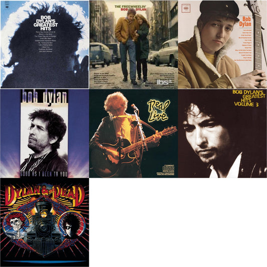 Greatest Hits Vol.1 & Freewheelin Bob Dylan & Bob Dylan & Good As I Been To You & Real Live & Greatest Hits Vol.3 & Dylan & The Dead