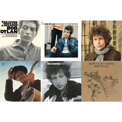 Times They Are A-Changin (Mono) & Highway 61 Revisited & Blonde On Blonde & Nashville Skyline & Essential Bob Dylan & Slow Train Coming (150G/Dl Card)
