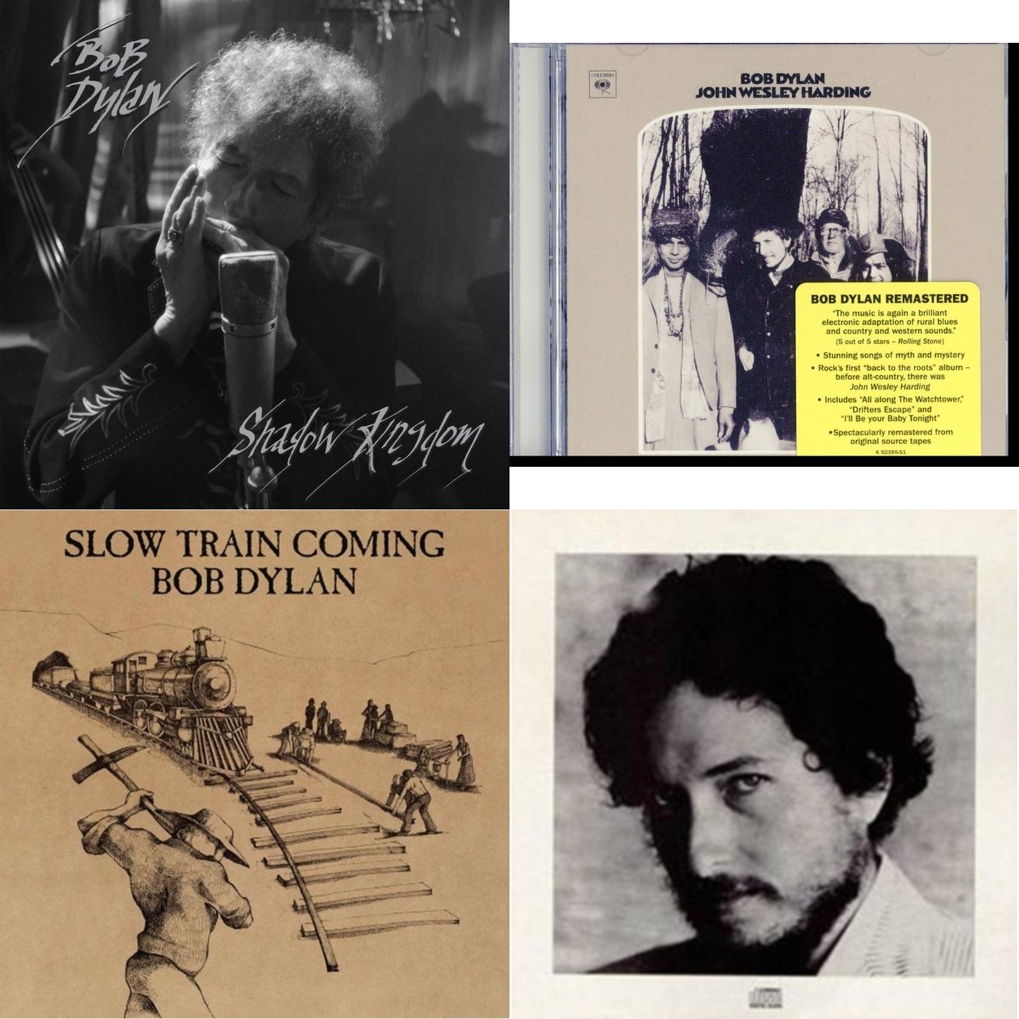 Shadow Kingdom & John Wesley Harding & Slow Train Coming & New Morning