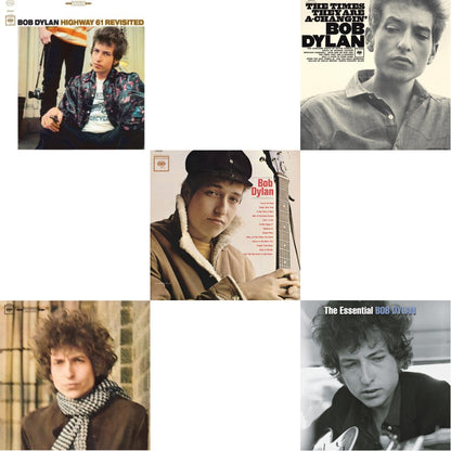 Highway 61 Revisited & Blonde On Blonde & Bob Dylan (Mono) & Times They Are A-Changin (Mono) & Essential Bob Dylan