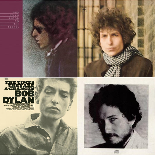 Blood On The Tracks & Blonde On Blonde & Times They Are A-Changin & New Morning