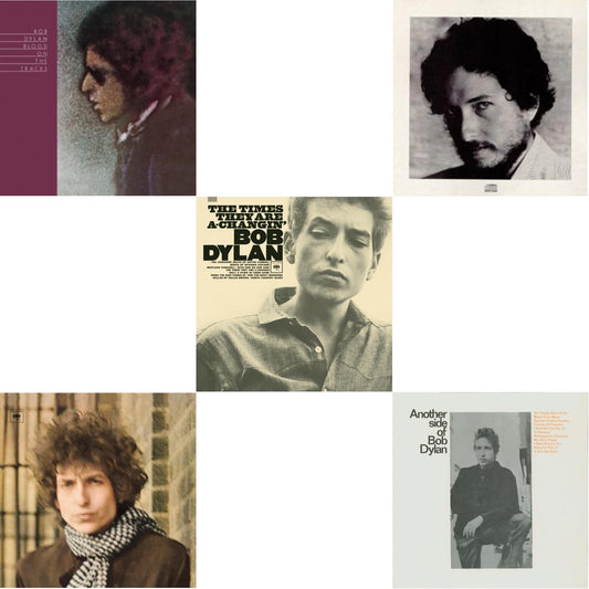Blood On The Tracks & Blonde On Blonde & Times They Are A-Changin & New Morning & Another Side Of Bob Dylan