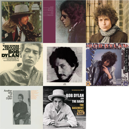 Desire & Blood On The Tracks & Blonde On Blonde & Times They Are A-Changin & New Morning & Empire Burlesque & Another Side Of Bob Dylan & Basement Tapes Raw: The Bootleg Series Vol.11