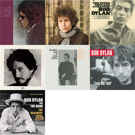 Blood On The Tracks & Blonde On Blonde & Times They Are A-Changin & New Morning & Another Side Of Bob Dylan & Love & Theft & Basement Tapes Raw: The Bootleg Series Vol.11